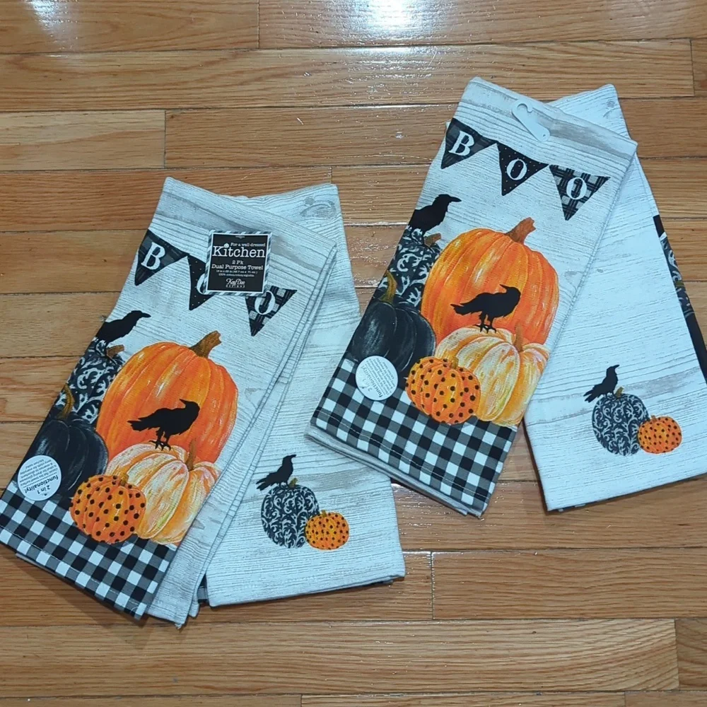 NWT Kay Dee Designs (2) 2pk Towel 18